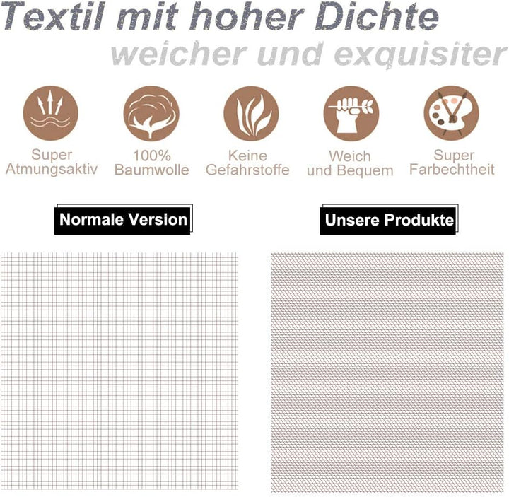Kinderbettwäsche 135X200 Bettwäsche Für Kinder Jungen Mit Astronaut Und Rakete Muster 100% Baumwolle 80X80Cm Kissenbezug Mit Reißverschluss 2 Teilig Blau