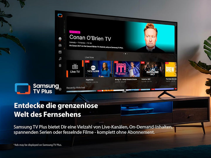 DYON ULTIMAX 24F-TI - 24 Zoll (60 Cm) Fernseher (1080P, Full-Hd Smart TV, Tizen OS, Triple Tuner (DVB-C/-S2/-T2), Samsung Smart & Gaming Hub, Prime Video, Netflix, Disney+) [2025]