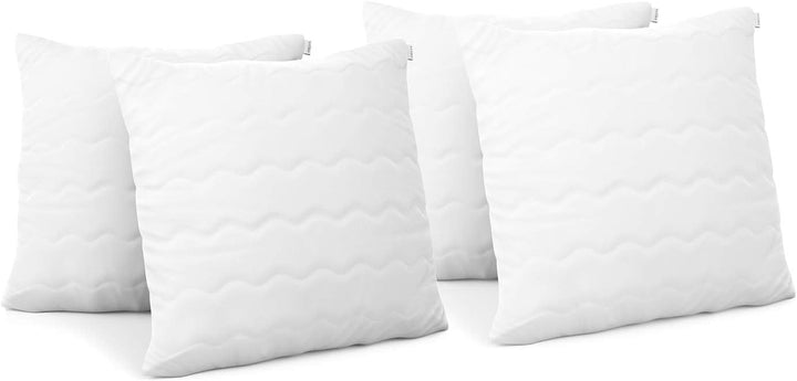 Ameliahome pernă 40X60 cm cu fermoar Quilting alb Reve
