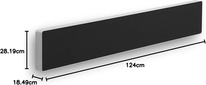 Bang & Olufsen Beosound Stage – Dolby Atmos Soundbar Für TV Und Musik, Leistungsfähiger Multiroom Wifi Und Bluetooth Lausprecher Mit HDMI - Aluminium Und Schwarz