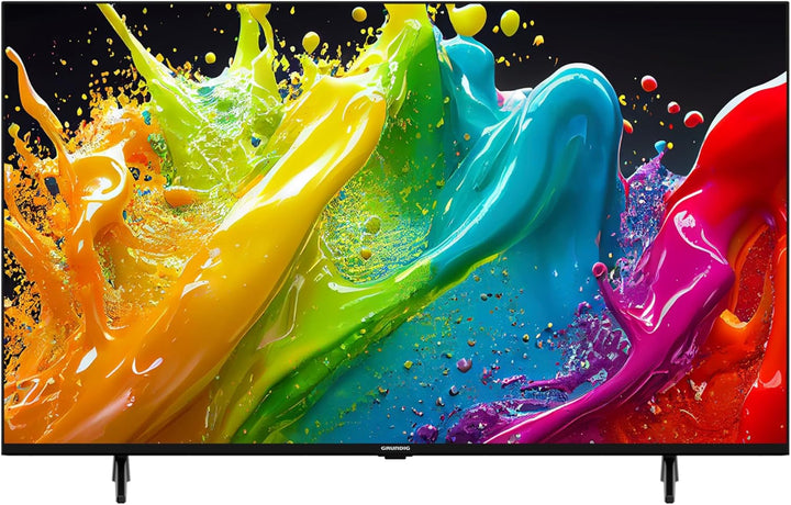 Grundig 50 VOE 84 Q Fernseher 50 Zoll (126 Cm) QLED TV, VPI 1800, Google TV, 4K UHD, Dolby Vision, HDR10+, Motion Picture Improvement, Chromecast Built-In, Bluetooth, Smart TV, Schwarz