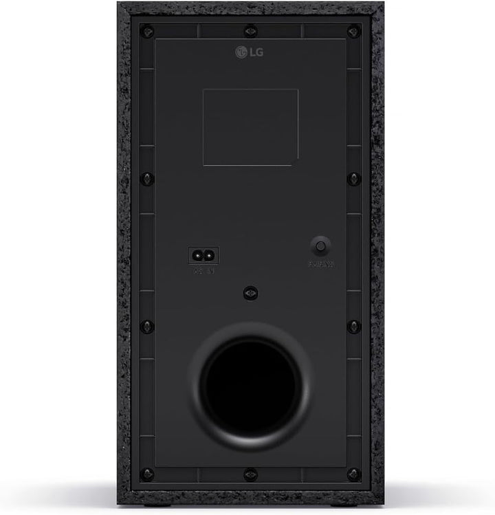 LG DS70TY 3.1.1 Dolby Atmos Soundbar (400W) Mit Kabellosem Subwoofer (Earc, HDMI, Optisch, Bluetooth) [2024], Schwarz