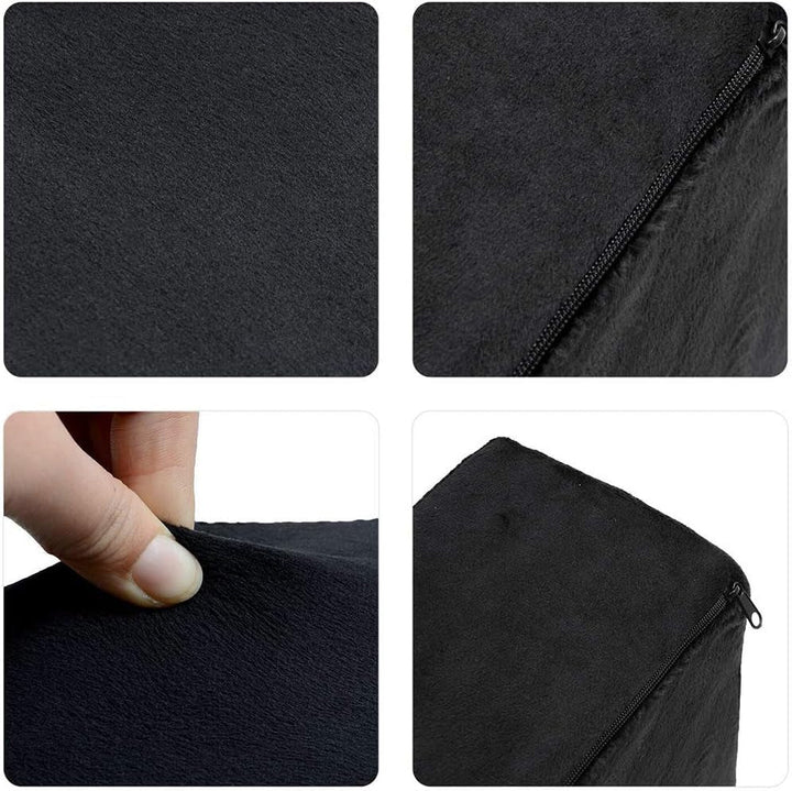 Whiteswan extensie gene, ergonomic, curbat, suport din spumă de memorie, cameră de zi, pernă, gât, gene, frumusețe, pernă de machiaj, pernă de dormit, suport pentru gât