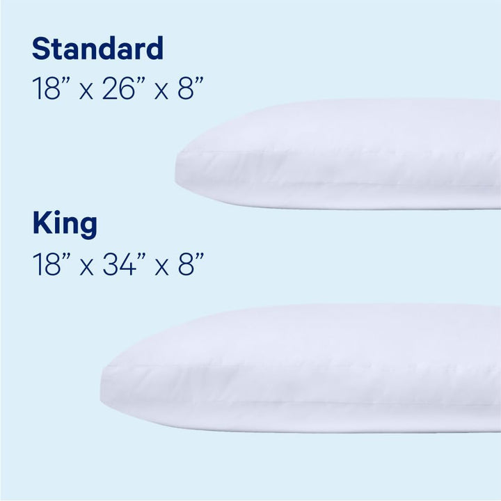 Pernă Casper Sleep Essential pentru dormit, King, alb