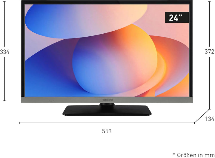 Panasonic TB-24S40AEZ, S40 Serie 24 Zoll HD LED Smart TV, 2024, Tivo, Google- Und Alexa-Sprachsteuerung, Gaming-Modus, Media Player, HDR, HDMI, WLAN, Für EIN Außergewöhnliches Visuelles Erlebnis