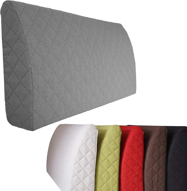 Sabeatex® spătar pentru pat, pernă de canapea, pernă de spătar pentru mobilier de lounge sau palet în 5 culori la modă. Lungime 90 cm, înălțime 45 cm Culoare: (gri)