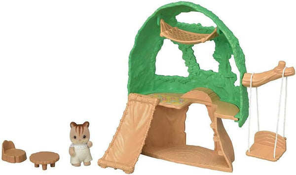 Sylvanian Families 5318 Baby Adventure Tree House - Casa de păpuși Playset