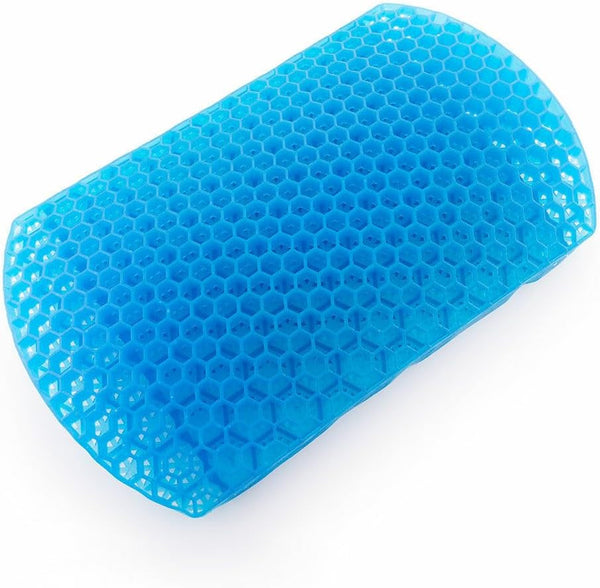 Innovagoods® Pernă lombară din gel cu husă detașabilă Glushion oferă suport lombar optim cu funcție de pernă lombară, gel și husă detașabilă. Ideală pentru acasă și la serviciu.