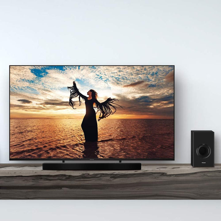Panasonic SC-HTB510EGK 2.1 Soundbar Mit Subwoofer (Google Chromecast Audio, Multiroom Soundbar, HDMI ARC, Bluetooth, 240 Watt RMS) Schwarz