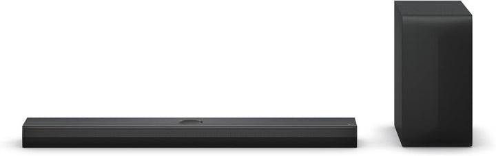 LG DS70TY 3.1.1 Dolby Atmos Soundbar (400W) Mit Kabellosem Subwoofer (Earc, HDMI, Optisch, Bluetooth) [2024], Schwarz